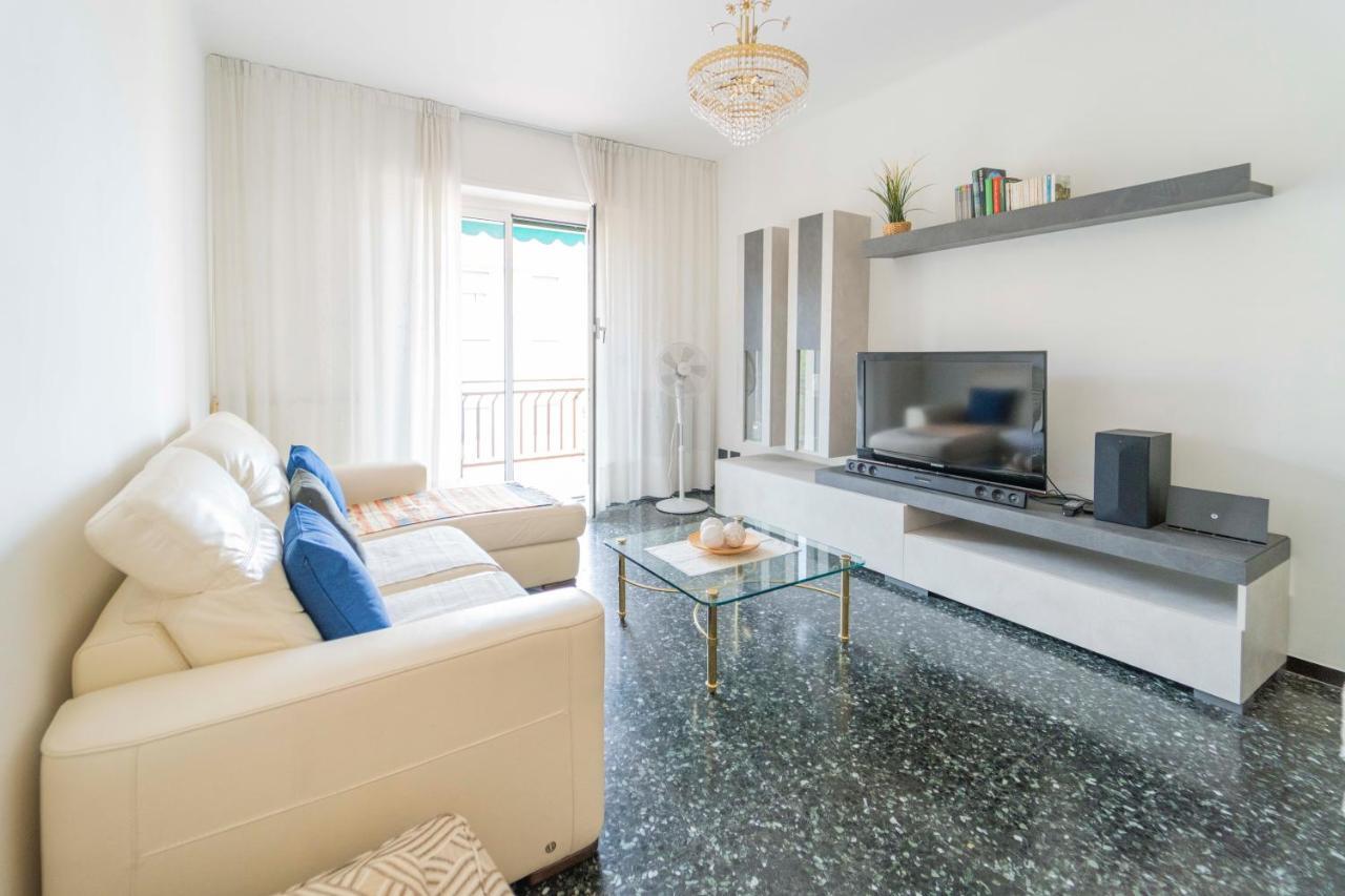 193 - Casa Via Della Chiusa - Centralissimo E Vicino Alla Baia Del Silenzio, Spiaggia E Mare 150M - Parcheggio Gratis Incluso E Aria Condizionata Sestri Levante Exterior photo